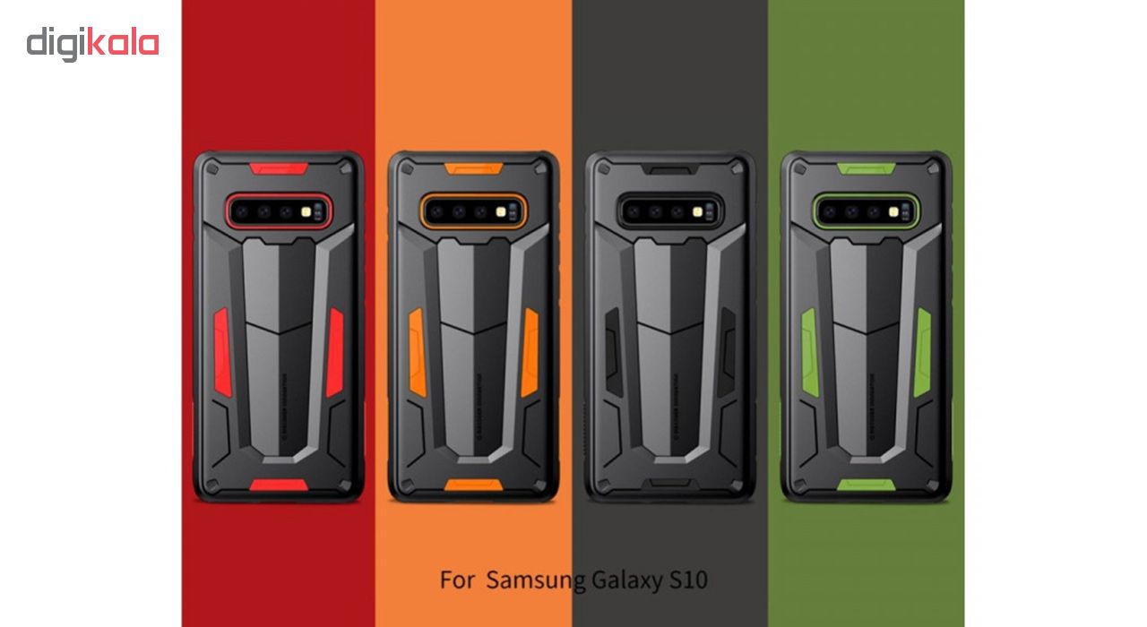 کاور نیلکین مدل Defender 2 مناسب برای گوشی موبایل سامسونگ Galaxy S10 Plus