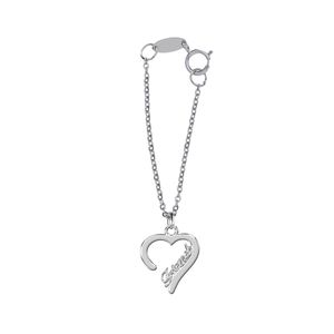 آویز ساعت نقره ترمه 1 طرح فاطمه کد L157