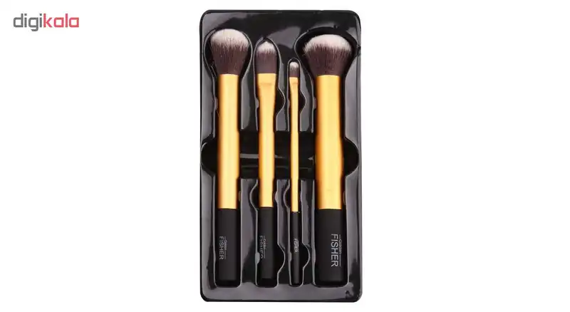 ست برس آرایشی گلدن فیشر کد 20020 مجموعه 4 عددی