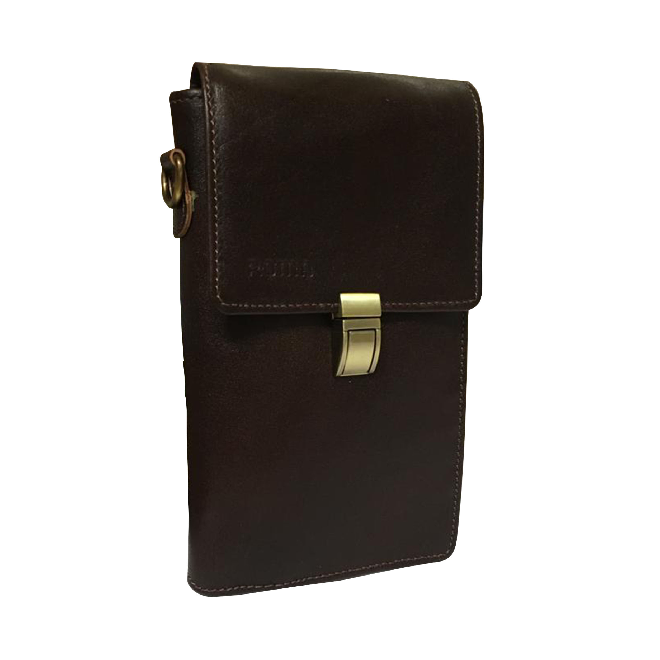 کیف پاسپورتی چرم طبیعی مردانه روما کد 9803