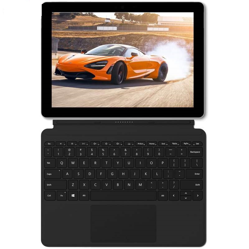 تبلت مایکروسافت مدل Surface Go - K به همراه کیبورد Black Type Cover