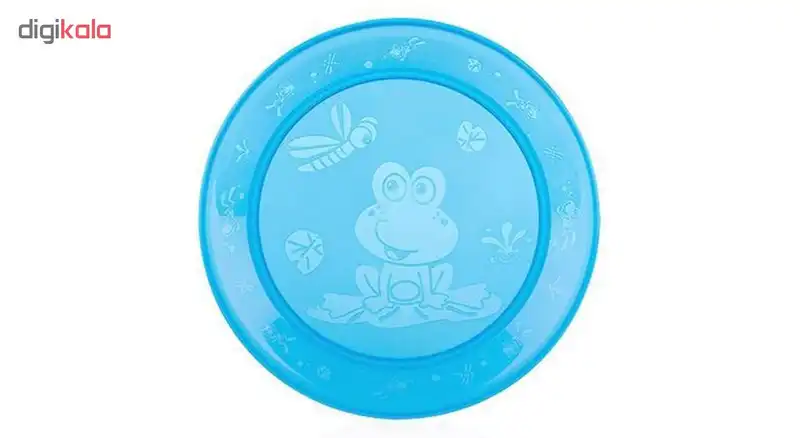 بشقاب غذای کودک نوبی طرح قورباغه مدل ID65645