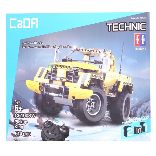 ساختنی کادا مدل Building Blocks Remote Controlled C51003W ساختنی کادا مدل Building Blocks Remote Controlled C51003W