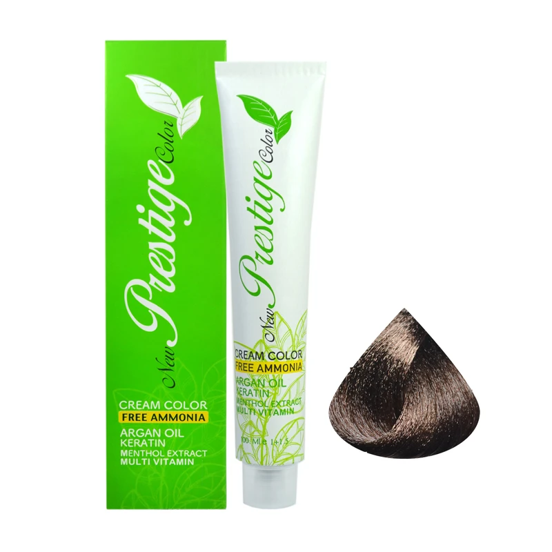 رنگ مو نیو پرستیژکالر شماره P9 حجم 100 میلی لیتر رنگ قهوه ای