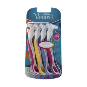 خودتراش زنانه ژیلت مدل Venus 3 بسته 4 عددی