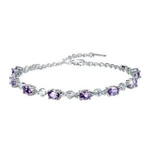 دستبند نقره زنانه کد YB0175