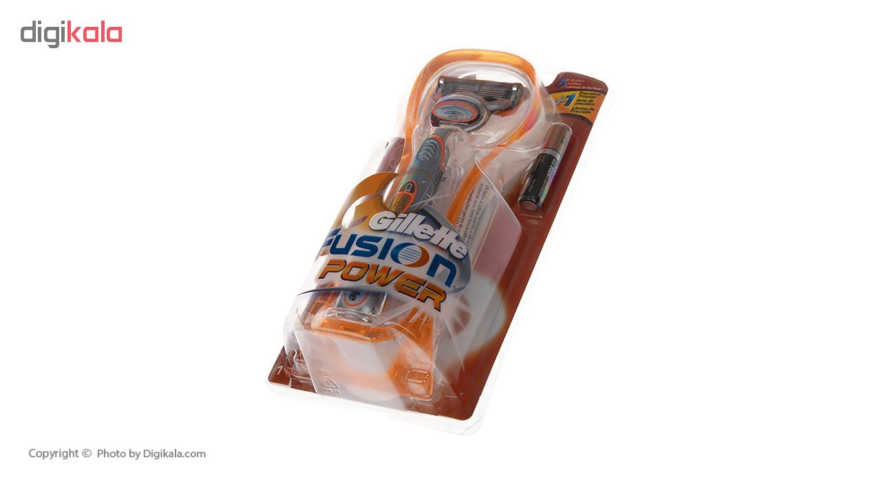 خود تراش مردانه ژیلت مدل Fusion Power