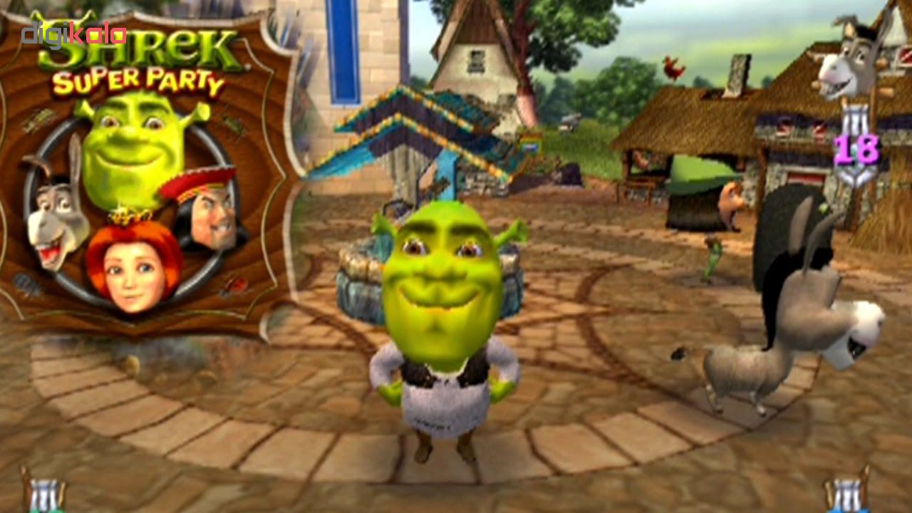بازی Shrek Super Party مخصوص ps2
