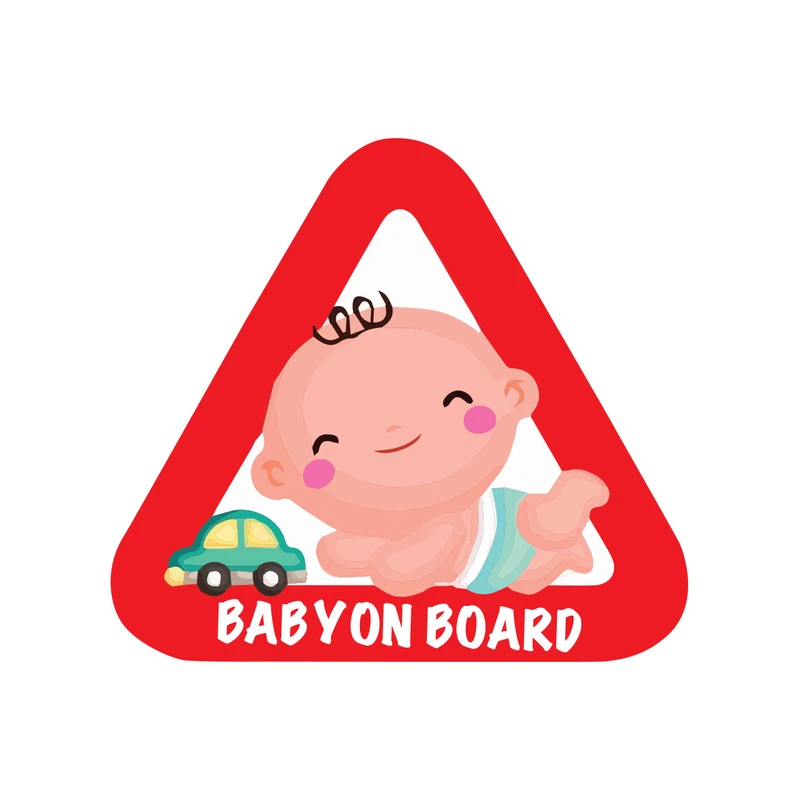 برچسب بدنه خودرو طرح Baby کد 01