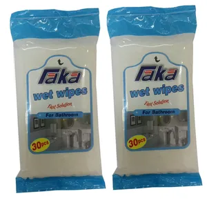 دستمال مرطوب سرامیک FAKA مدل 7Darya دو بسته 30 عددی