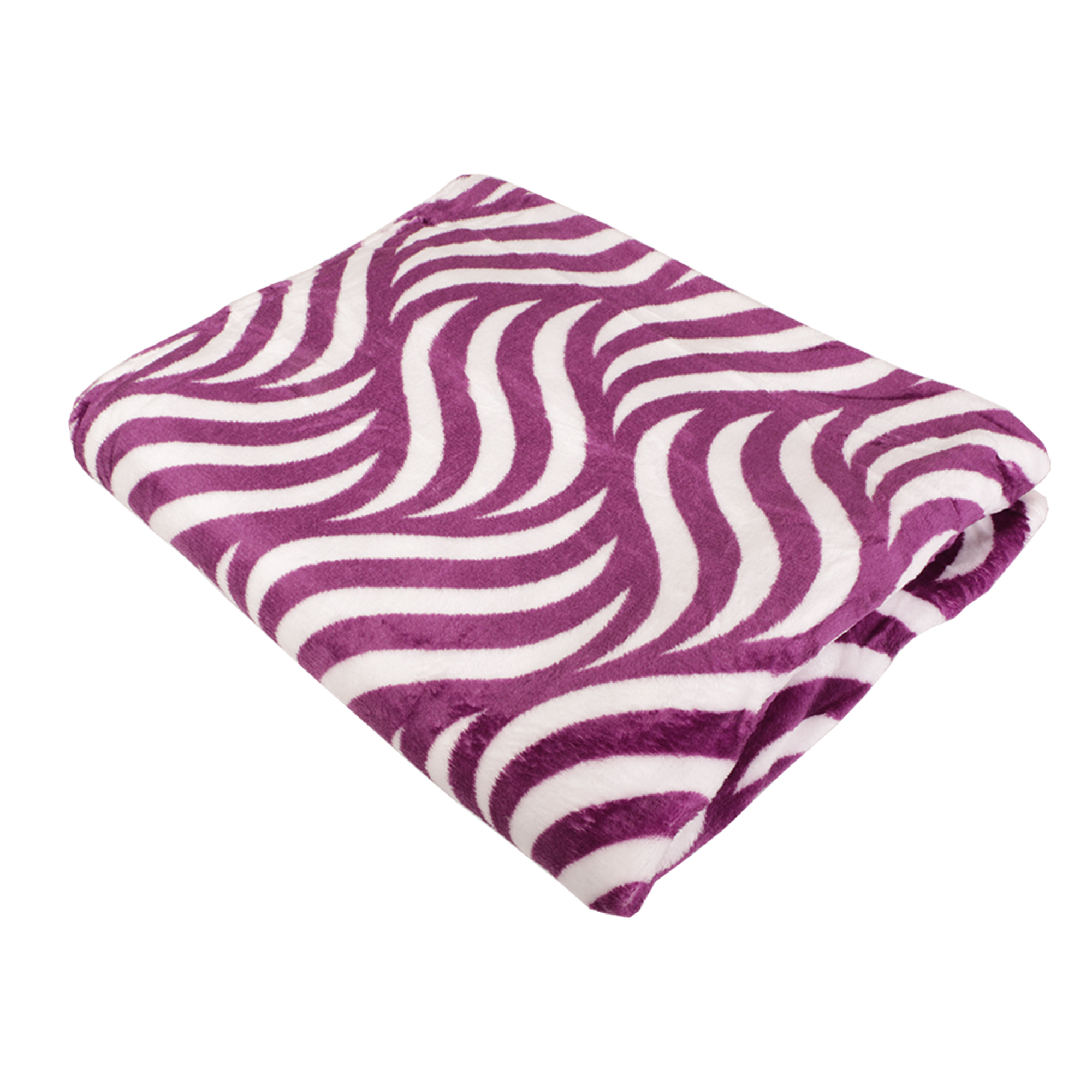 پتو زرین مدل purple line یکنفره کد 4128 سایز 160×216