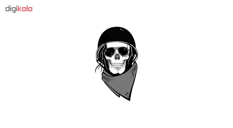 استیکر تزئینی موبایل طرح اسکلت کد 2