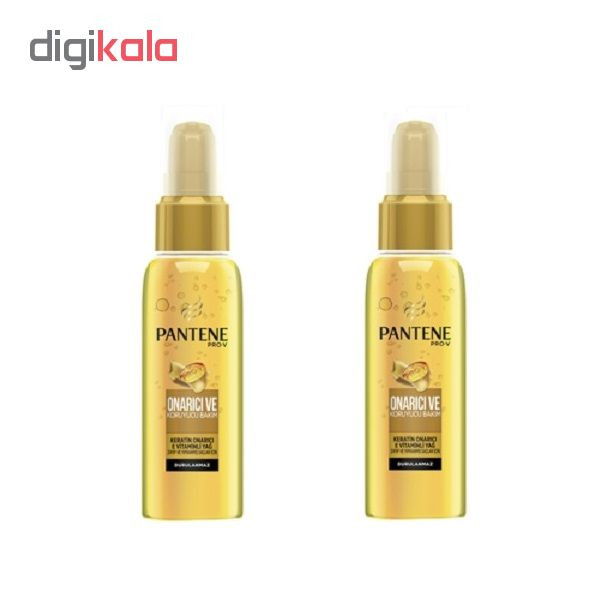 سرم موی روغن کراتین پنتن سری Pro-V حجم 100 میلی لیتر بسته 2 عددی