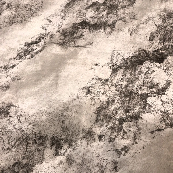 پارچه ملحفه عرض 2 متر مدل سنگی رنگ نسکافه‌ای