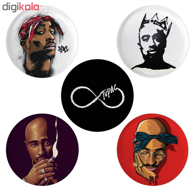 پیکسل طرح توپاک کد p251 مجموعه ۵ عددی