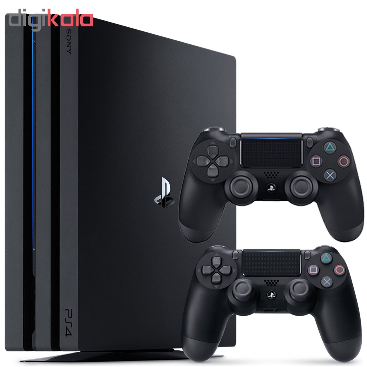 مجموعه کنسول بازی سونی مدل Playstation 4 Pro 2018 ریجن 2 کد CUH - 7216B ظرفیت 1 ترابایت