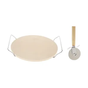 ظرف پخت تینک کیچن مدل PIZZA STONE بسته 2 عددی