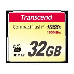کارت حافظه CF ترنسند مدل Ultimate سرعت 1066X 160MBps ظرفیت 32 گیگابایت