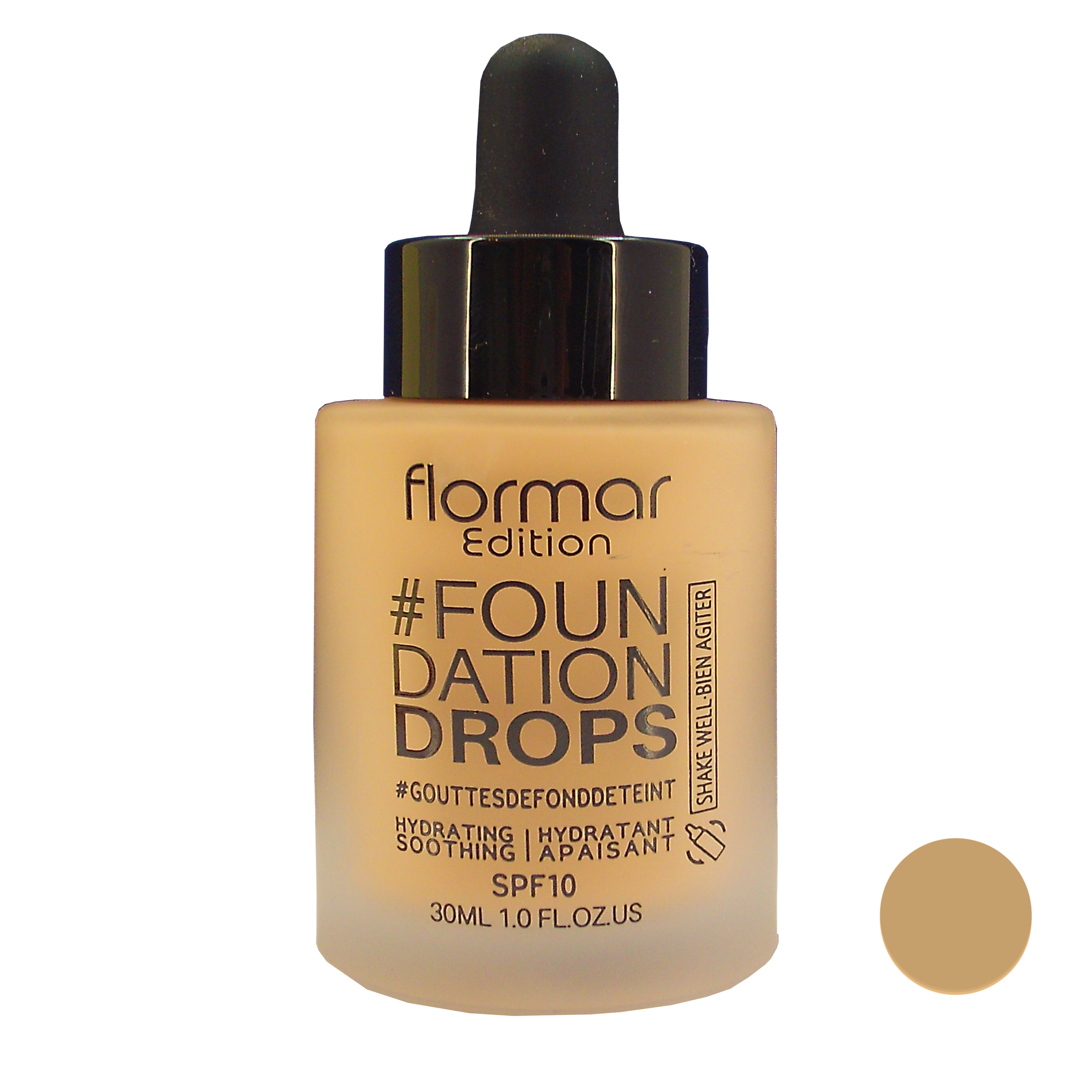 کرم پودر فلورمار مدل DROPS MAT شماره 103 حجم 30 میلی لیتر