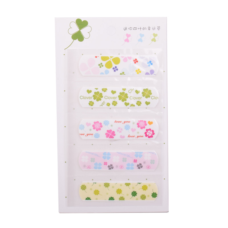 چسب زخم طرح شبدر بسته 5 عددی