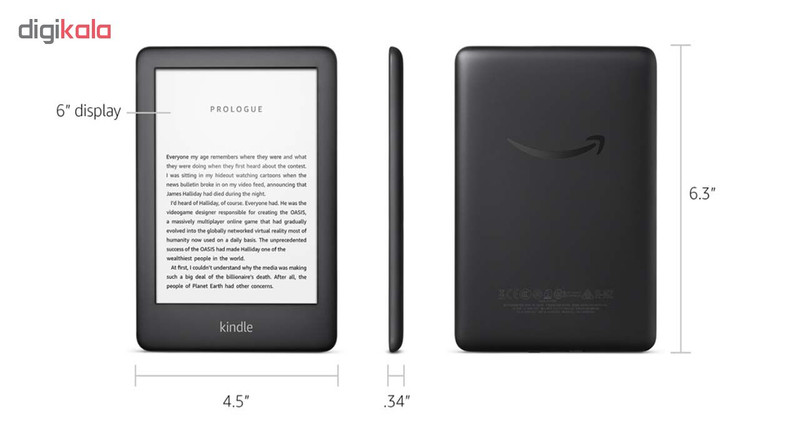 کتاب‌خوان آمازون مدل Kindle 10th Generation ظرفیت 4 گیگابایت