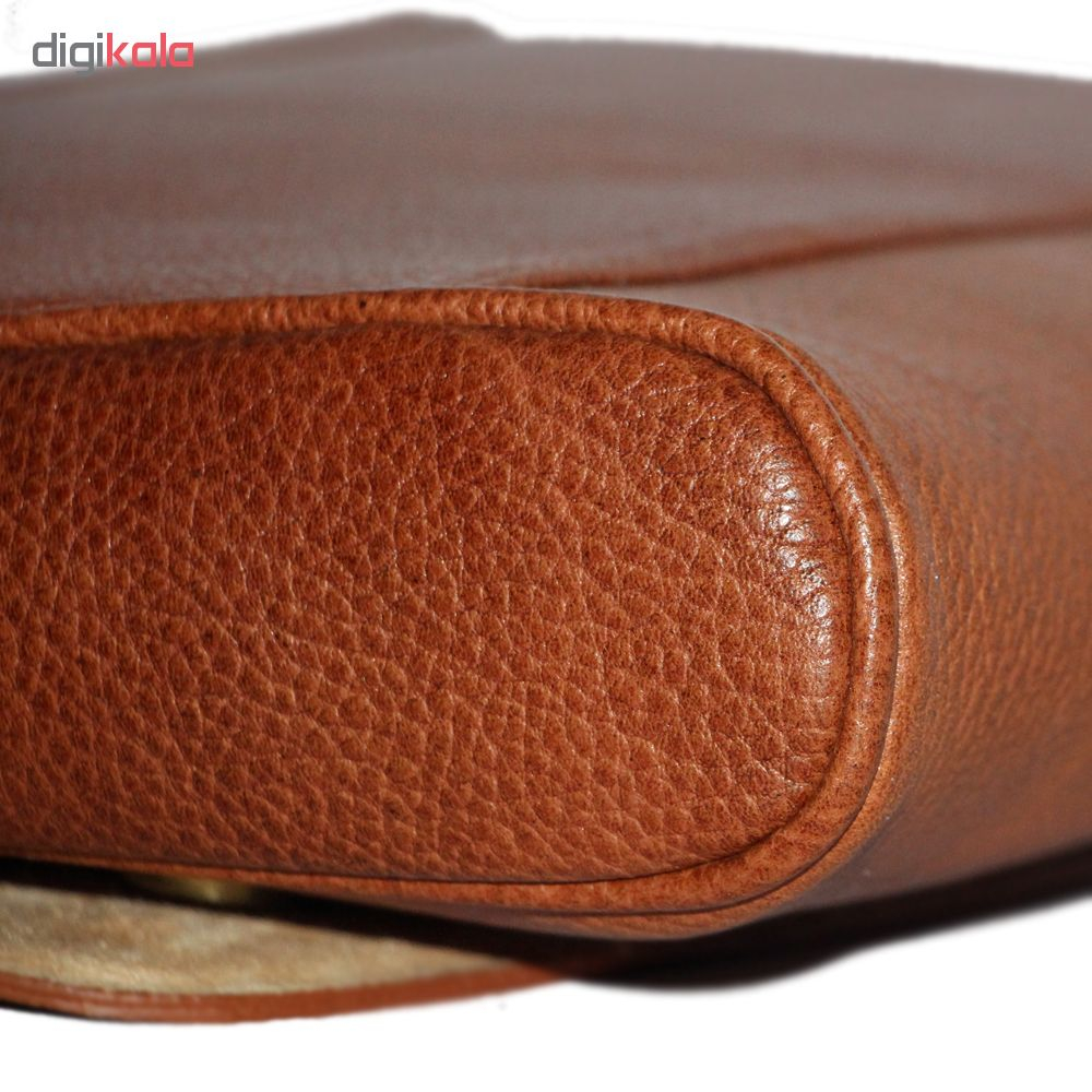 کیف رودوشی چرم طبیعی فلوتر آدین چرم مدل DG42