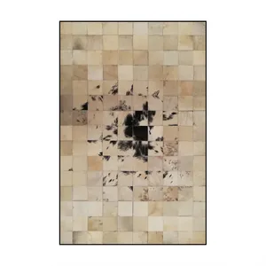 کلاژ فرش پوست و چرم کمالی مدل AD-00323