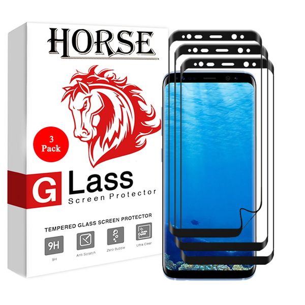 محافظ صفحه نمایش نانو 3D هورس مدل FSN مناسب برای گوشی موبایل سامسونگ Galaxy S9 Plus بسته سه عددی محافظ صفحه نمایش نانو 3D هورس مدل FSN مناسب برای گوشی موبایل سامسونگ Galaxy S9 Plus بسته سه عددی