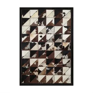 کلاژ فرش پوست و چرم کمالی مدل AD-00342