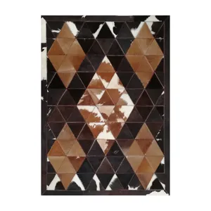 کلاژ فرش پوست و چرم کمالی مدل AD-00344