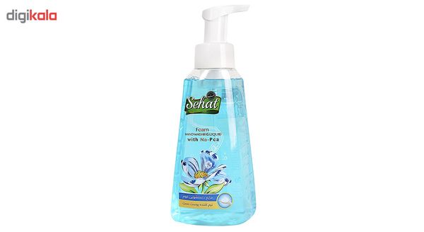 مایع دستشویی فومی صحت مدل Blue مقدار 500 گرم مایع دستشویی فومی صحت مدل Blue مقدار 500 گرم