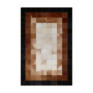 کلاژ فرش پوست و چرم کمالی مدل AD-00348