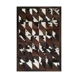 کلاژ فرش پوست و چرم کمالی مدل AD-00349