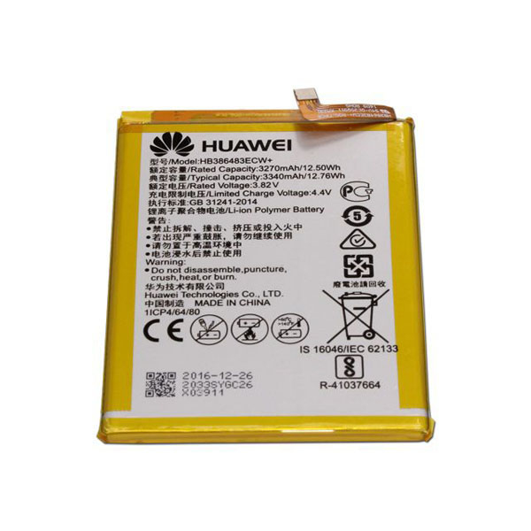 باتری موبایل مدل Hb386483ecw ظرفیت 3340 میلی آمپر ساعت مناسب برای گوشی هوآوی Nova plus 