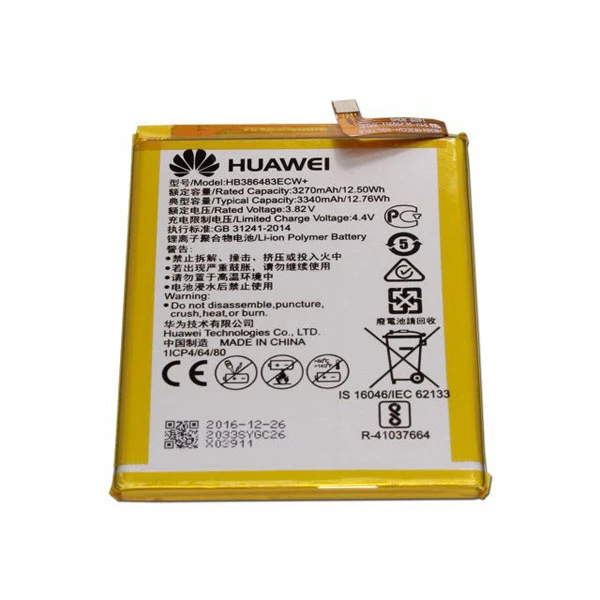 باتری موبایل مدل Hb386483ecw ظرفیت 3340 میلی آمپر ساعت مناسب برای گوشی هوآوی Nova plus