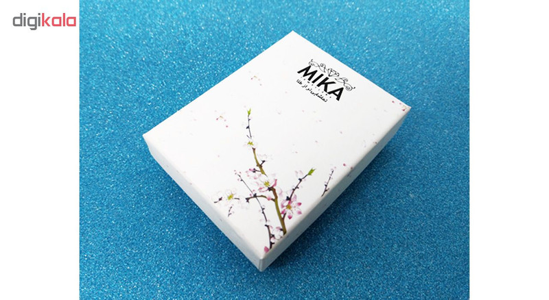 آویز گردنبند طلا 18 عیار زنانه جواهری میکا طرح دختر بچه کد 0110020