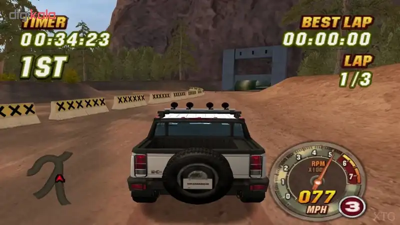 بازی Hummer Badlands مخصوص ps2
