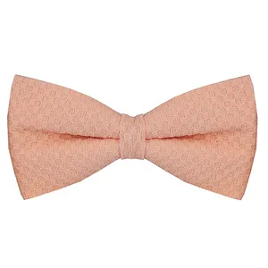 پاپیون ساده نخی مردانه گلبهی کد 251000428