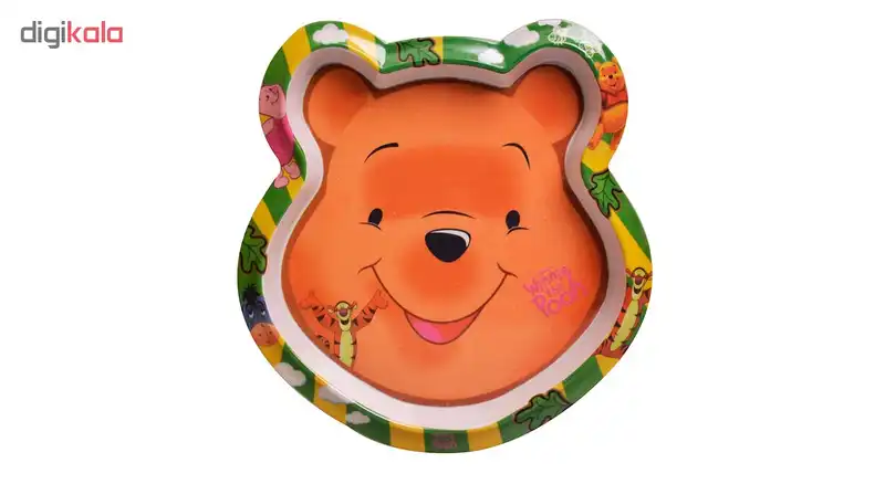 بشقاب کودک مهروز مدل M-006 طرح پو