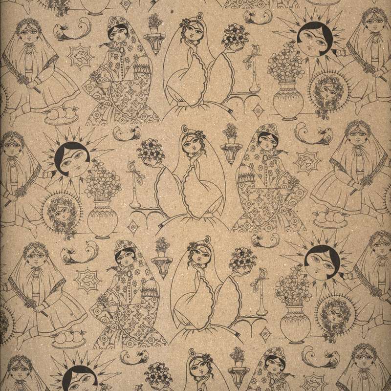کاغذ کادو کرافت طرح خاتون کد 273 بسته 5 عددی کاغذ کادو کرافت طرح خاتون کد 273 بسته 5 عددی