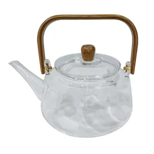 قوری مدل دسته بامبو کد 502