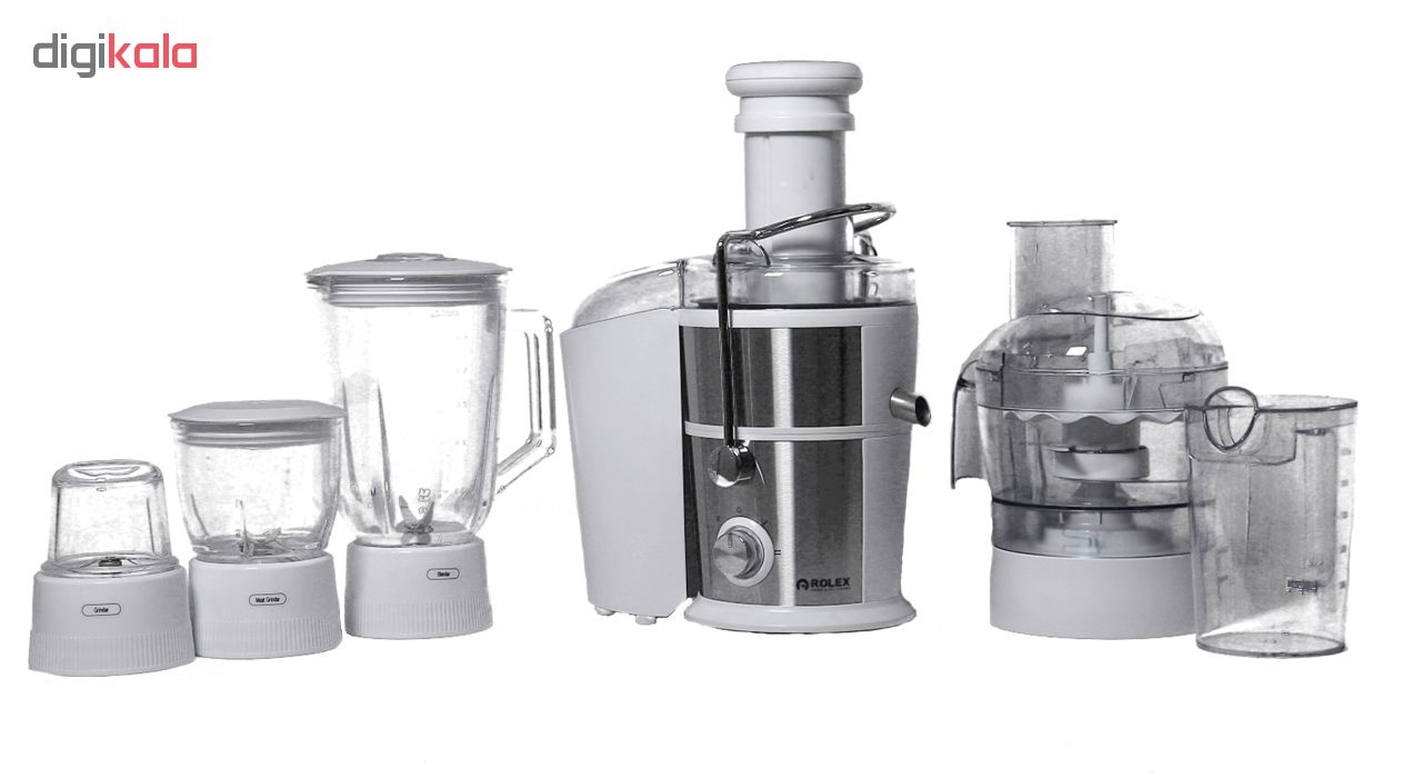 آبمیوه گیری با غذا ساز 1000 وات رولکس مدل TM-J44