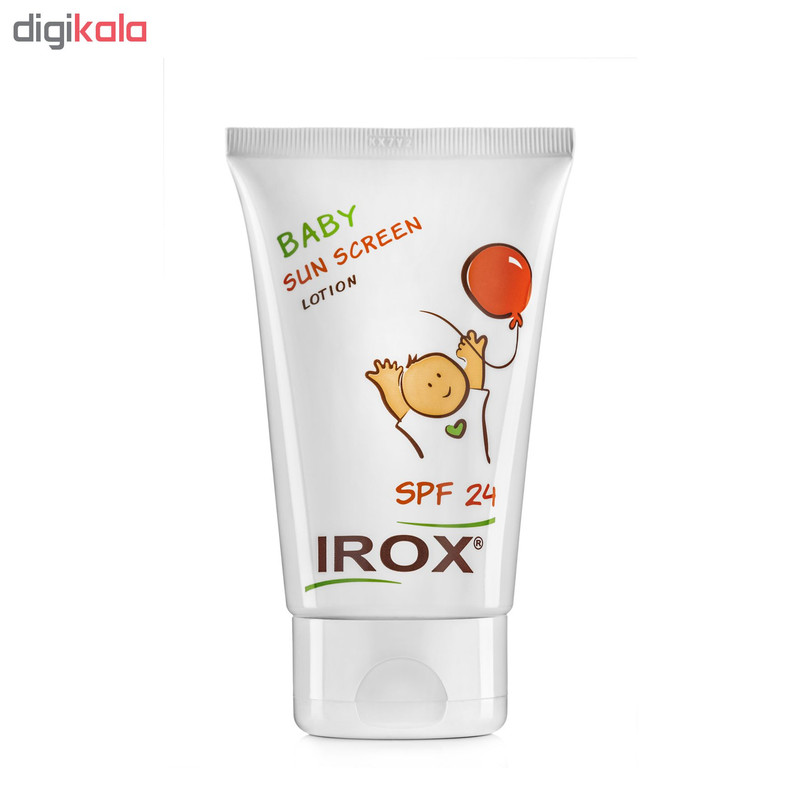 لوسیون ضدآفتاب کودکان ایروکس مدل Baby sun screen lotion حجم 135 گرم لوسیون ضدآفتاب کودکان ایروکس مدل Baby sun screen lotion حجم 135 گرم