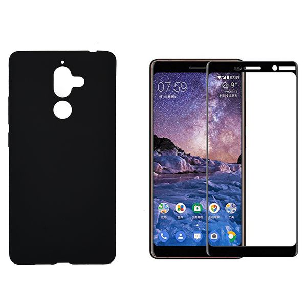 کاور مدل Cl-002 مناسب برای گوشی موبایل نوکیا 7plus به همراه محافظ صفحه نمایش کاور مدل Cl-002 مناسب برای گوشی موبایل نوکیا 7plus به همراه محافظ صفحه نمایش