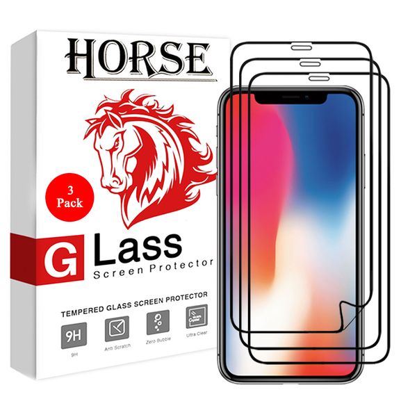 محافظ صفحه نمایش نانو 3D هورس مدل FSN مناسب برای گوشی موبایل اپل iPhone X بسته سه عددی محافظ صفحه نمایش نانو 3D هورس مدل FSN مناسب برای گوشی موبایل اپل iPhone X بسته سه عددی