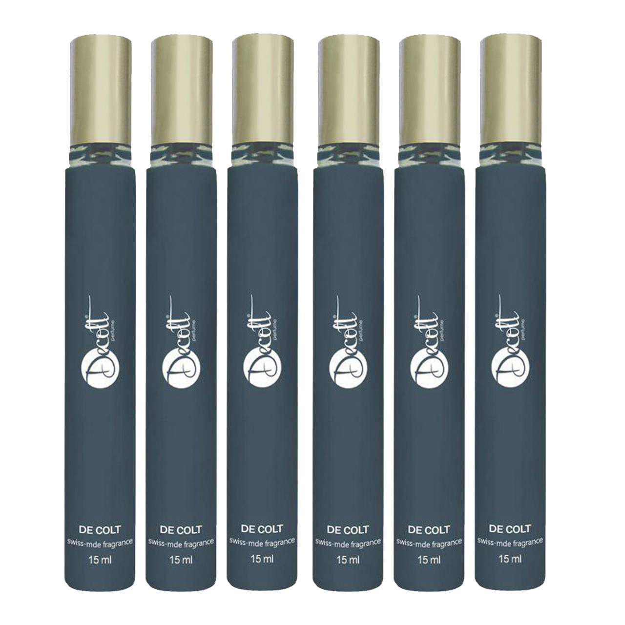 عطر جیبی دکلت مدل 82 حجم 15 میلی لیتر بسته 6 عددی