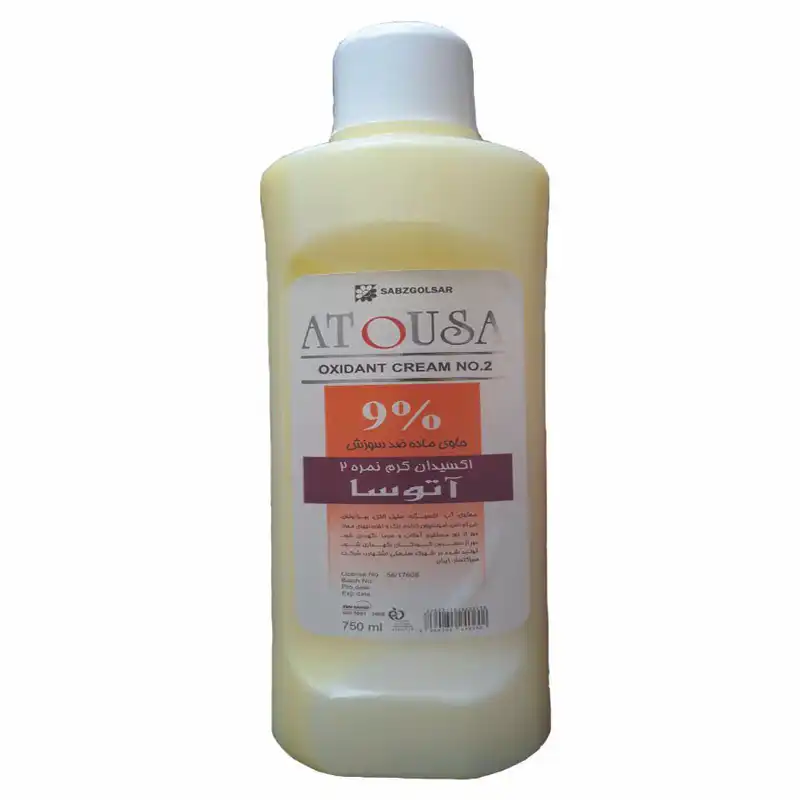 اکسیدان آتوسا کد 200 نه درصدی حجم 750 میلی لیتر