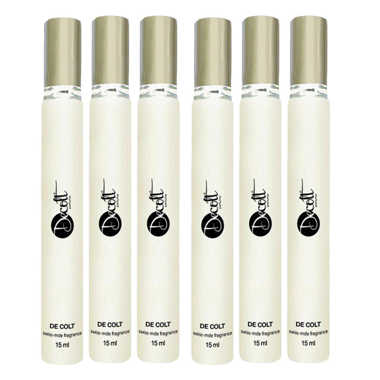 عطر جیبی دکلت مدل 84 حجم 15 میلی لیتر بسته 6 عددی