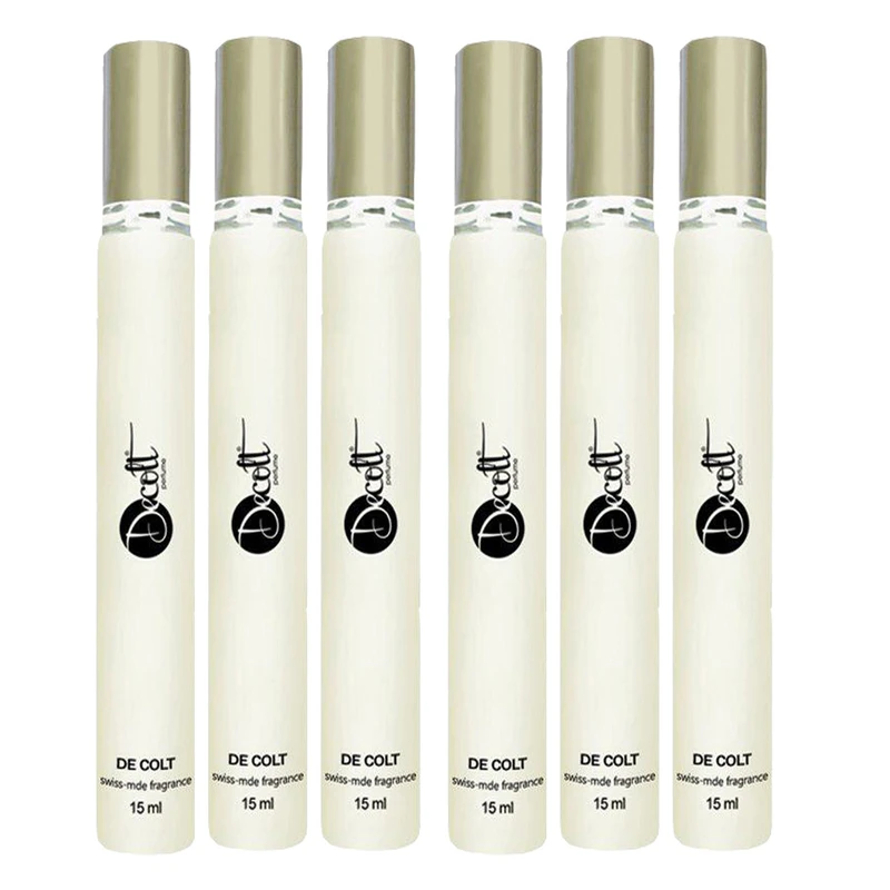 عطر جیبی دکلت مدل 84 حجم 15 میلی لیتر بسته 6 عددی