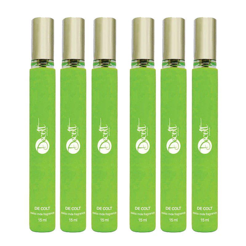 عطر جیبی دکلت مدل 87 حجم 15 میلی لیتر بسته 6 عددی